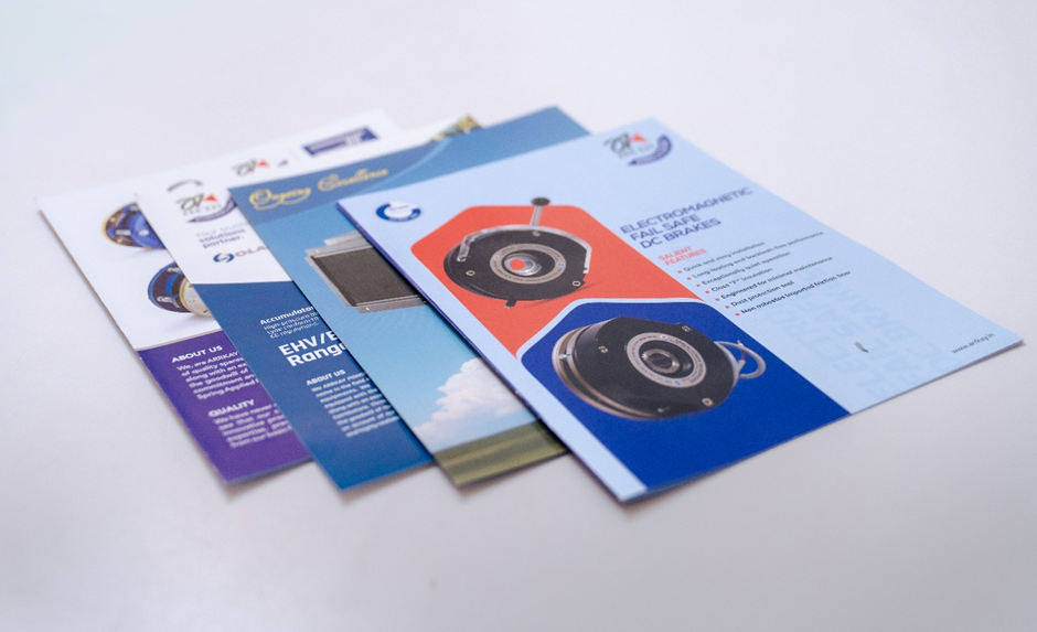 Brochure of Arrkay products providing information about fail-safe electromagnetic brakes